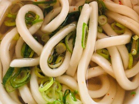 お酢の酸味が効いたぶっかけうどん